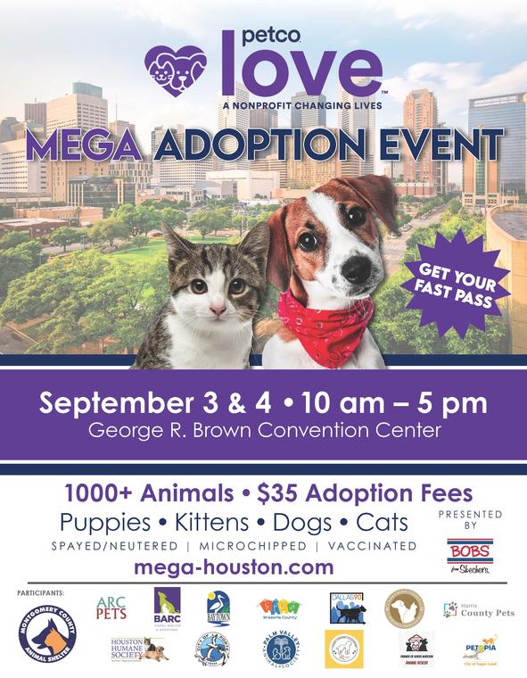 Petco Love and BOBS from Skechers Host Mega Adoption Event  to Find Homes for 1000+ Pets in Need