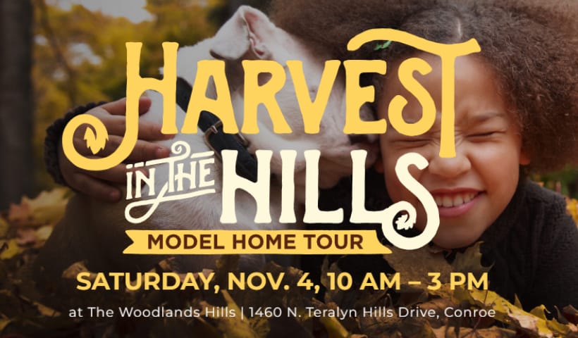Reap some fun at the 5th annual ‘Harvest in The Hills’ Model Home Tour and Fall Festival at The Woodlands Hills Nov. 4
