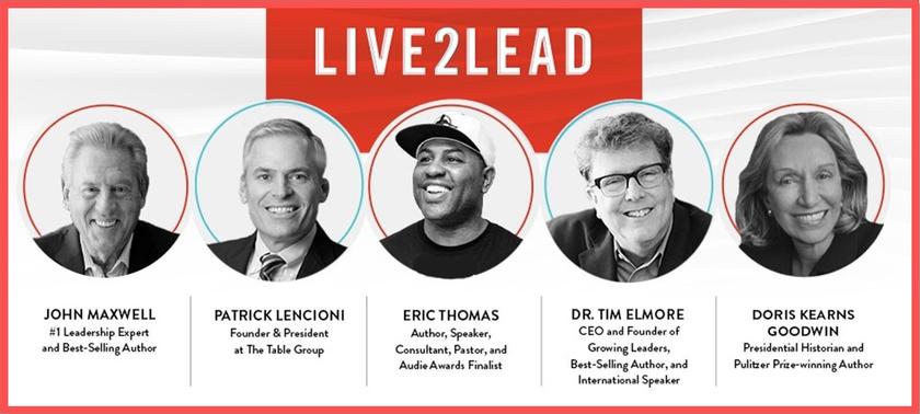 8th annual LIVE2LEAD leadership event to be presented by Blanton Advisors this weekend at The Woodlands Methodist Church