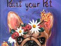 Flower Crown Paint Your Pet - Any Pet!