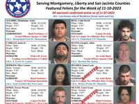 Montgomery County Featured Felons for 11/10/2023