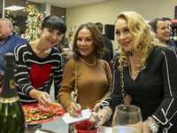Dannini hosted holiday happiness at recent party
