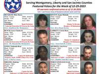 Montgomery County Crime Stoppers Featured Felons For 12/29/2023
