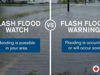 Flash Flooding Possible — Red Cross Offers Ways to Stay Safe