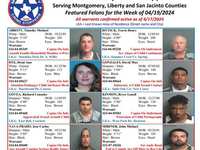 Montgomery County Featured Felons for 04/19/2024