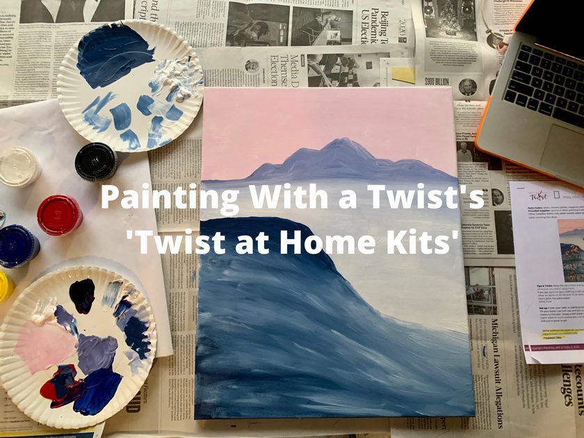 Unwind and Create From the Comfort of Home with Painting with a Twist's