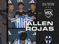 C.F. Monterrey 'Rayados' Signs HTX Allen Rojas