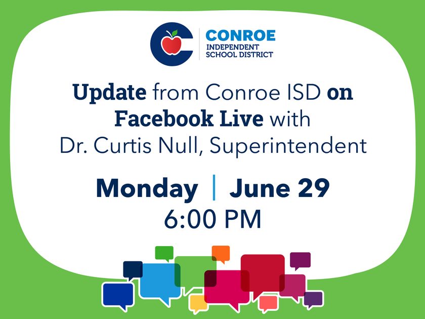 CISD Facebook Live Update Tonight, June 29