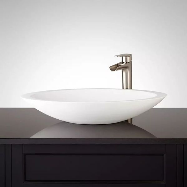 Oval Vessel Sink