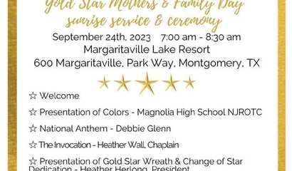 GOLD STAR MOTHER'S AND FAMILY DAY  September 29 - National Day Calendar