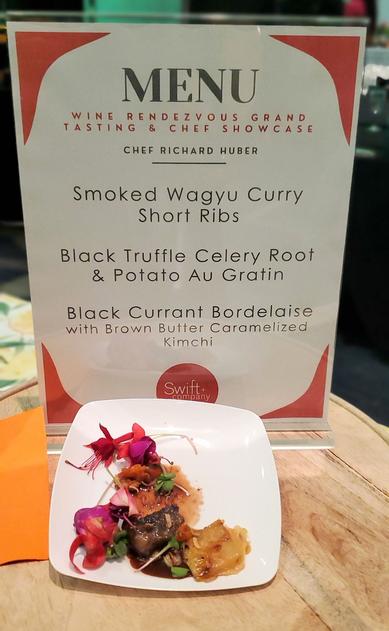 Swift & Company winning dish