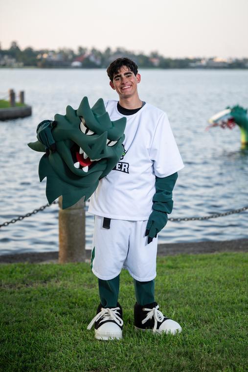 Most Spirited Mascot: Draco the Dragon from The John Cooper School