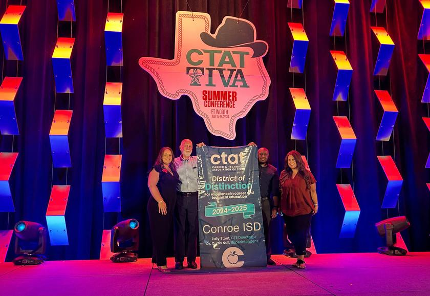 Conroe ISD Earns Inaugural CTAT District of Distinction