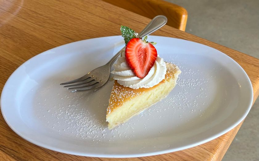 Kristy’s Buttermilk Pie, will have you craving lemon all week