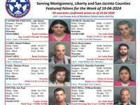 Montgomery County Featured Felons for 10/04/2024